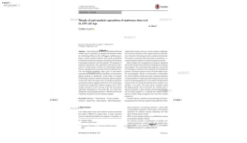 Trends of anti-analysis operations of malwares observed in API call logs